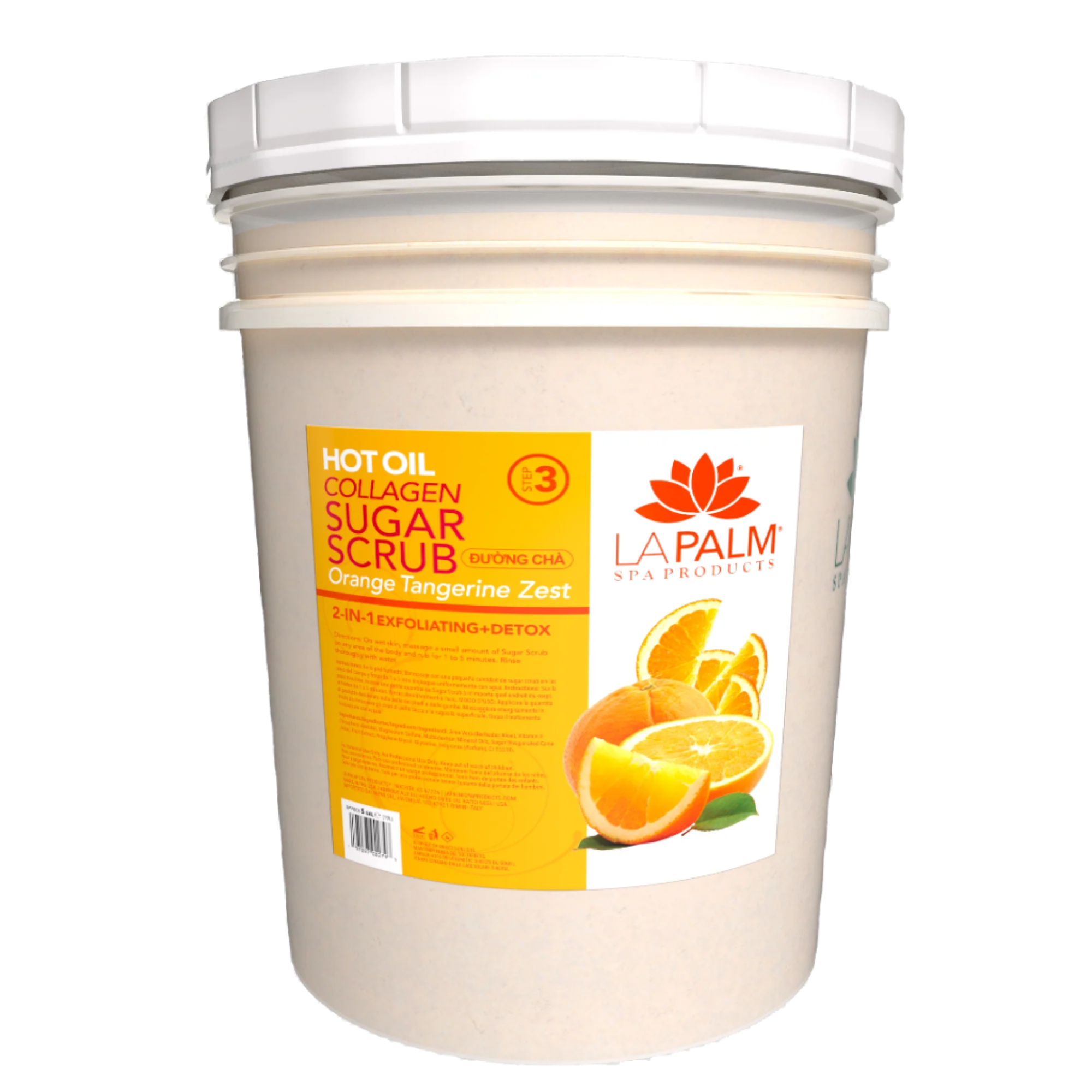 Xô Tẩy Tế Bào Chết Đường Dầu Nóng La Palm - Sweet Lavender