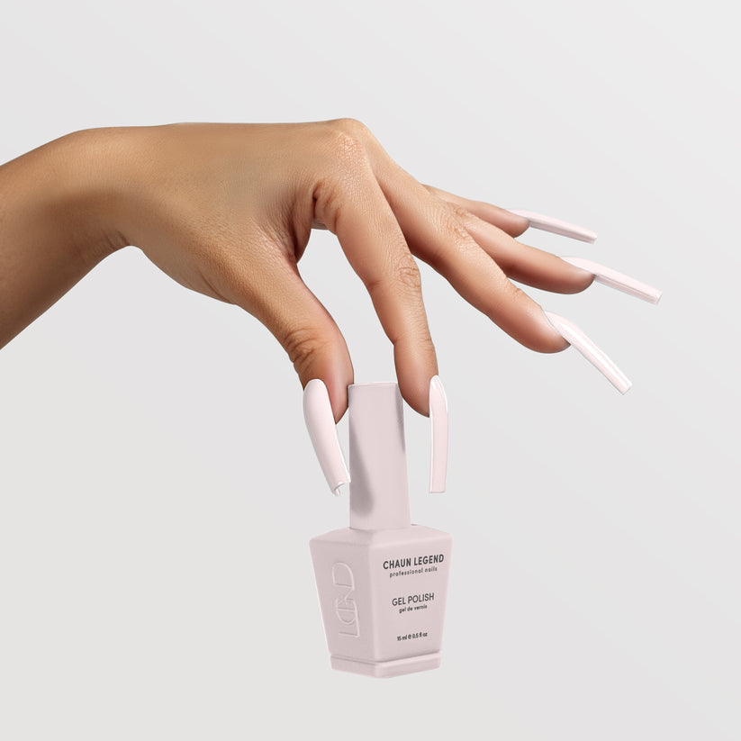 Chaun Legend Gel Polish-Palest Pink - LG5033