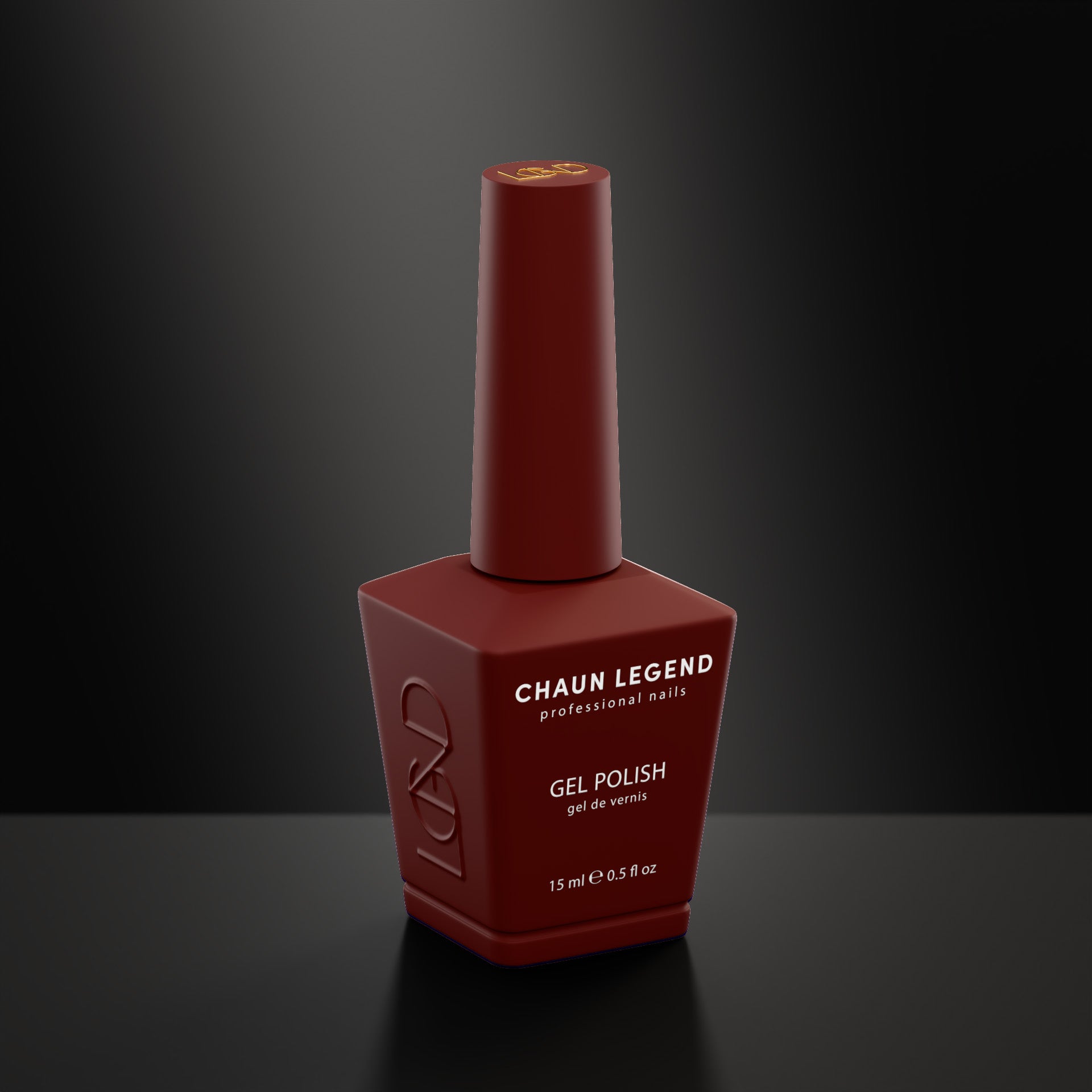 Chaun Legend Gel Polish-Ryana's Red Kiss - LG5207