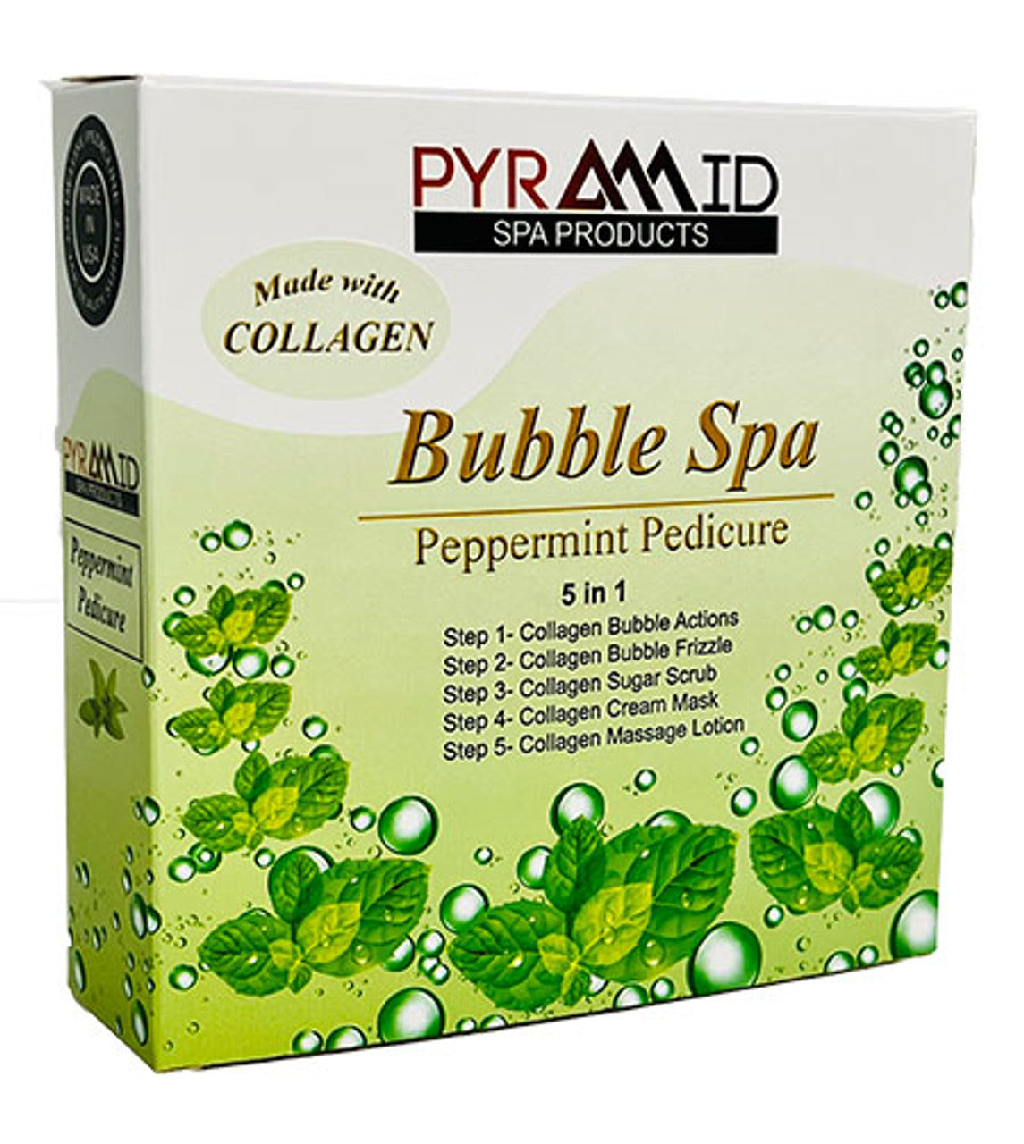 Sữa tắm sủi bọt PYRAMID - Hương bạc hà - Hộp 50 chai