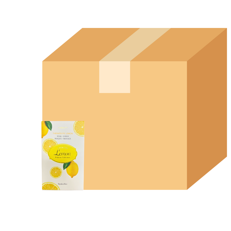 Bộ sản phẩm chăm sóc móng chân cao cấp Codi K-Beauty Deluxe 4 bước - Chanh - Hộp 120
