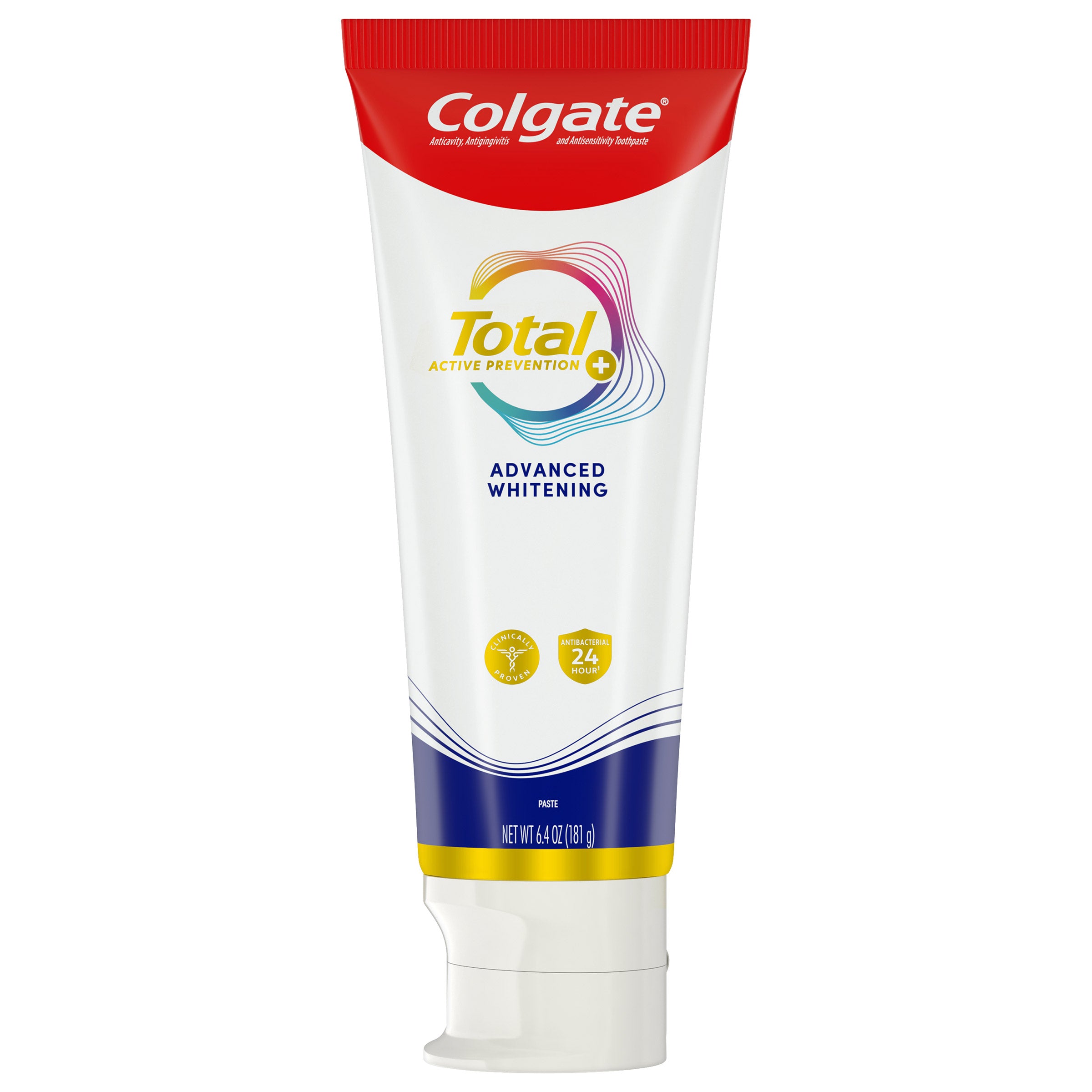 Total Active Prevention Toothpaste, 6.4 Oz, 5-Pack