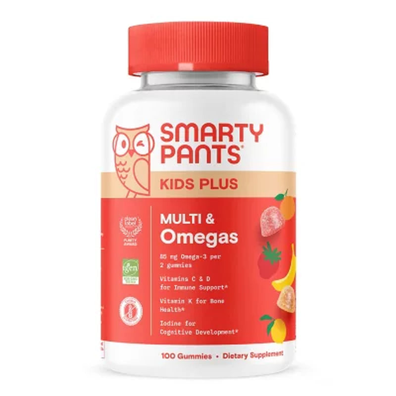 Smartypants Kids Multivitamin and Omega Gummy, 100 Ct.