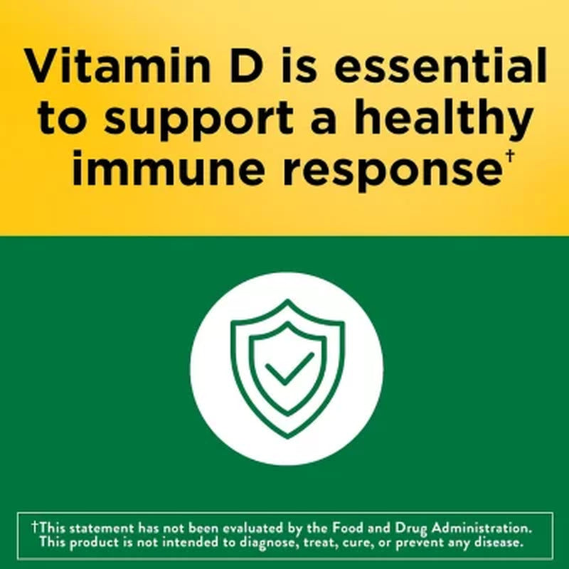 Nature Made Vitamin D 1000 IU Softgels, 650 Ct.