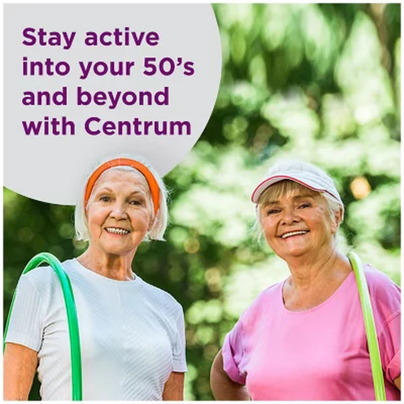 Centrum Silver Multivitamins for Women over 50, Multimineral Supplement Tablets, 275 Ct.