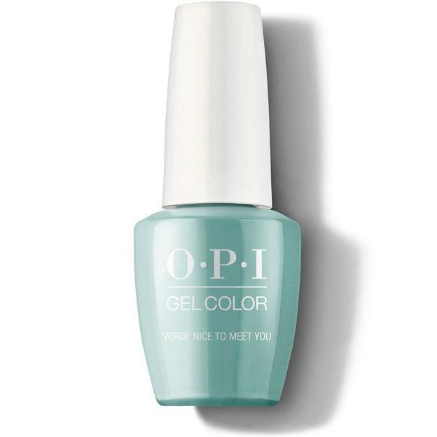 OPI - GelColor - GCM84 "Verde Rất vui được gặp bạn"