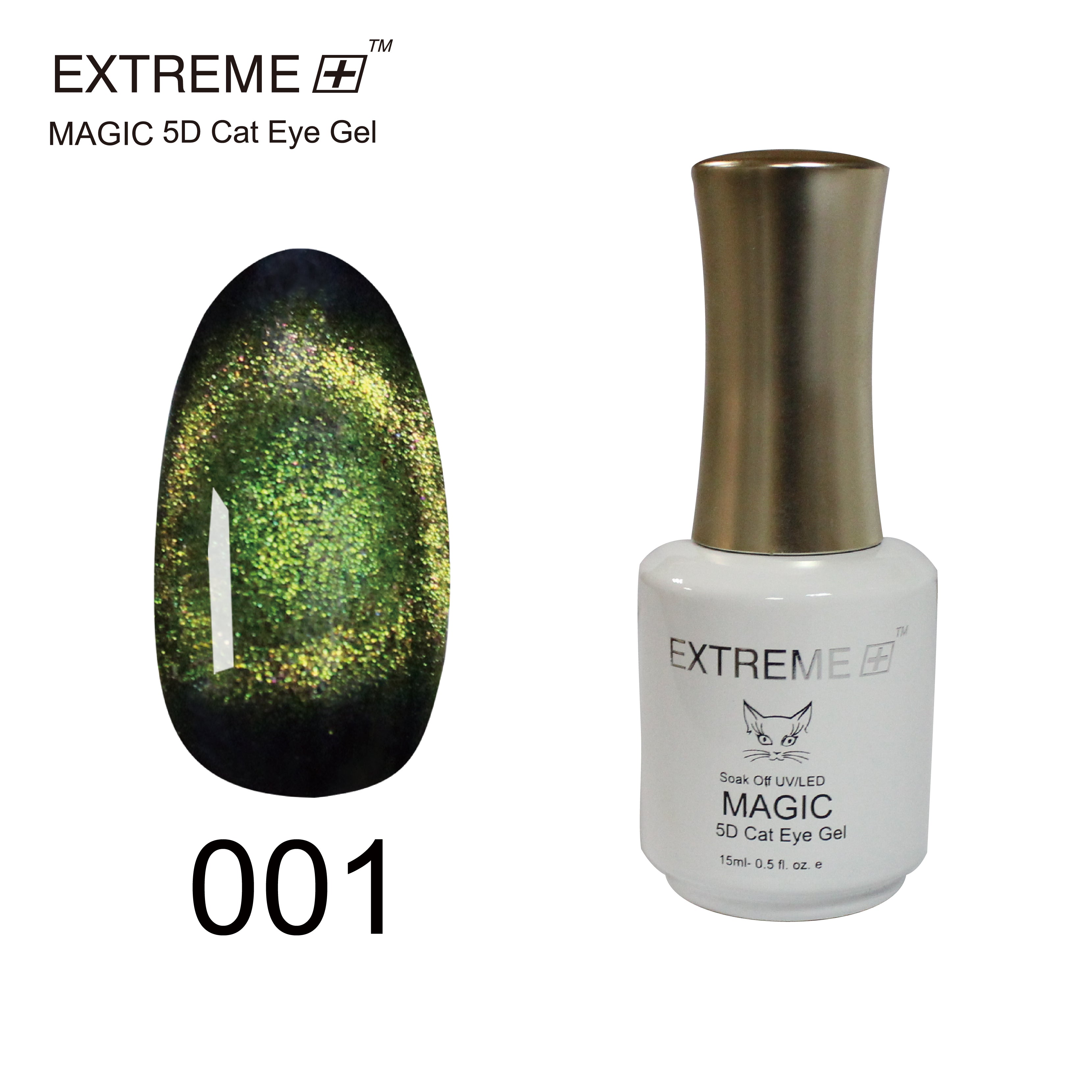 Gel mắt mèo Extreme+ Magic 5D #001