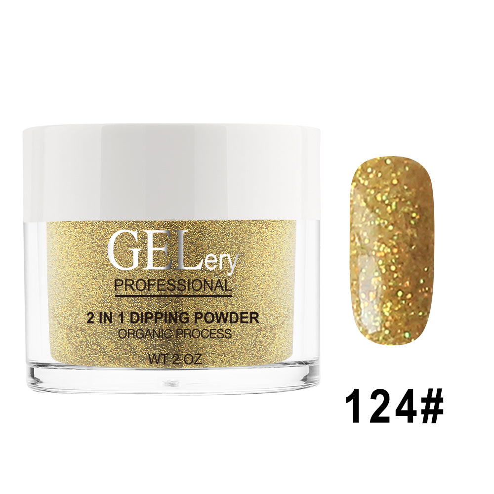 GELery 2 in 1 Acrylic &amp; Dipping Powder 2 oz - #124