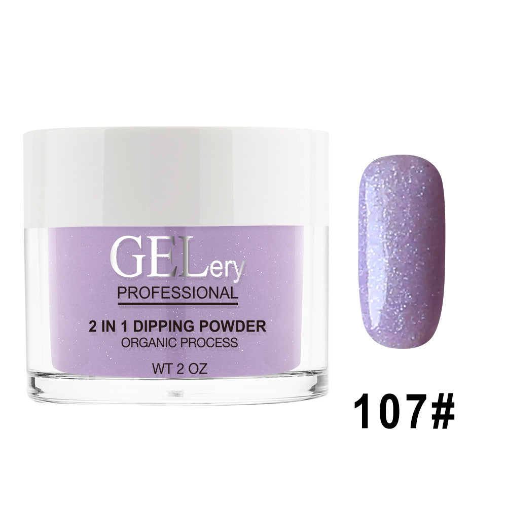 GELery 2 in 1 Acrylic &amp; Dipping Powder 2 oz - #107