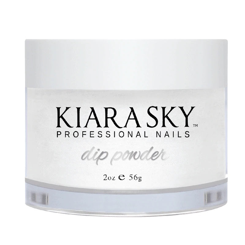 Kiara Sky Dipping Powder Pink &amp; White 02 Oz - Clear