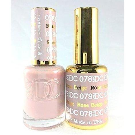 DND DC Duo - Gel #078 Rose Beige 