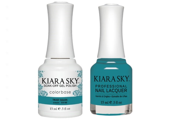 Kiara Sky All-In-One GEL + MATCHING LACQUER (DUO) - 5100 VẤN ĐỀ TIN TƯỞNG