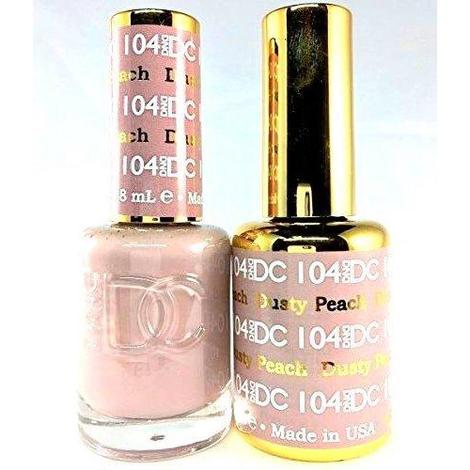 DND DC Duo - Gel #104 Dusty Peach 