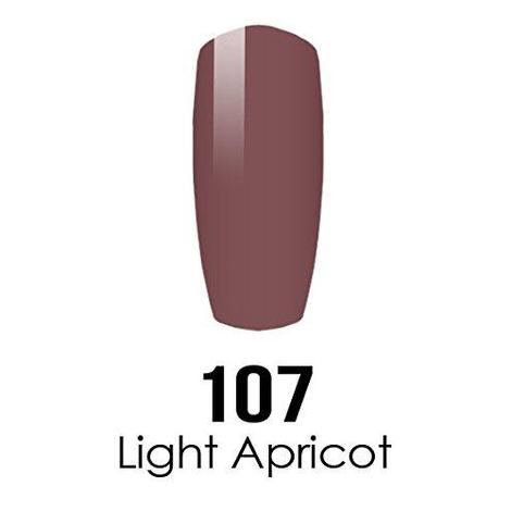 DND DC Duo - Gel #107 Light Apricot 