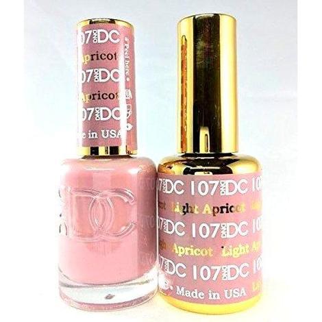 DND DC Duo - Gel #107 Light Apricot 