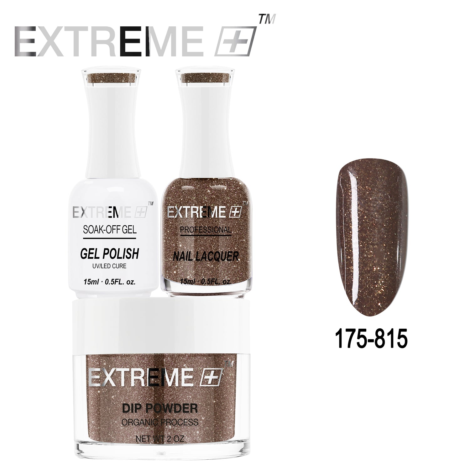 Bộ Combo 3 trong 1 EXTREME+ All-in-One - Bột Nhúng, Sơn Gel và Sơn Móng #175