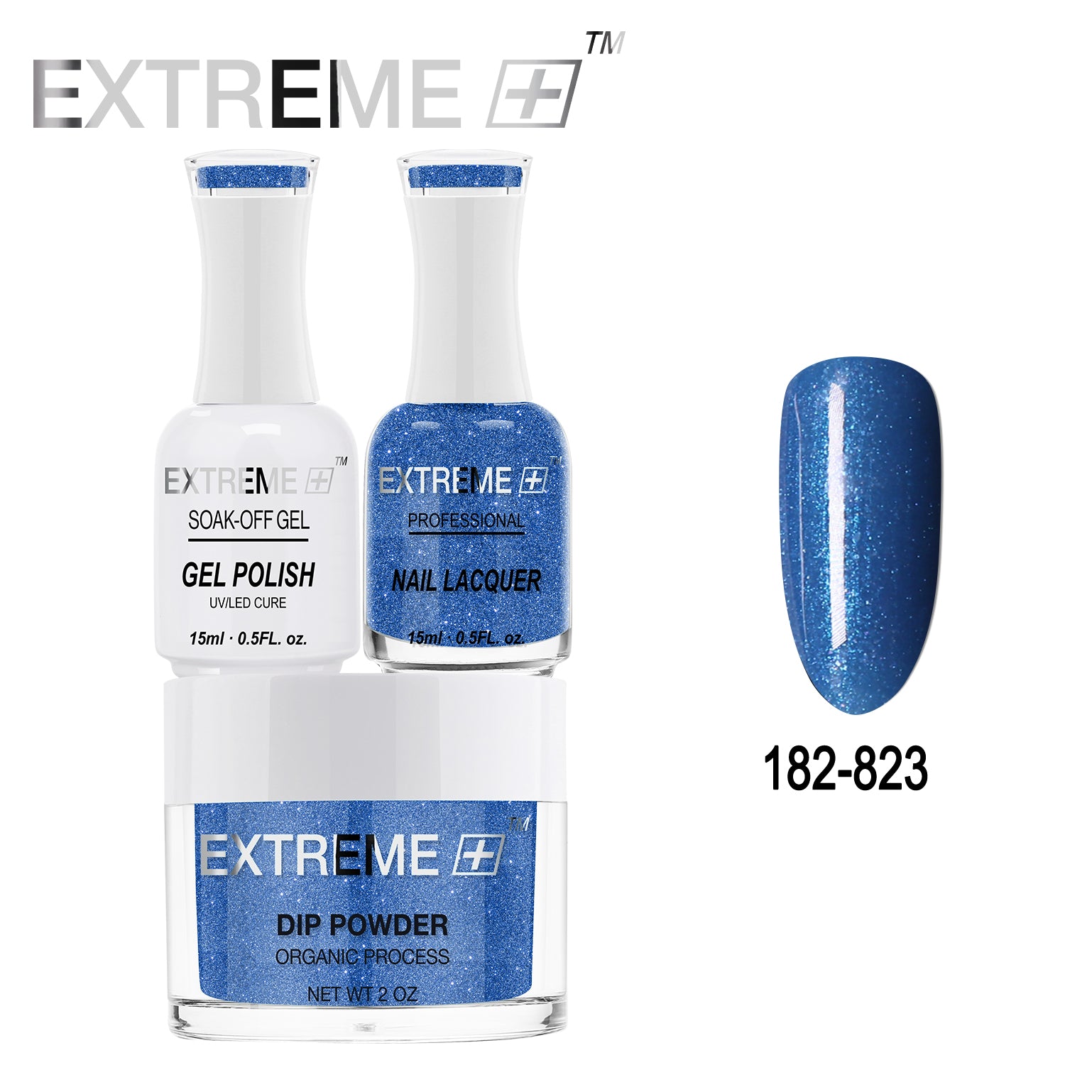 Bộ Combo 3 trong 1 EXTREME+ All-in-One - Bột Nhúng, Sơn Gel và Sơn Móng #182