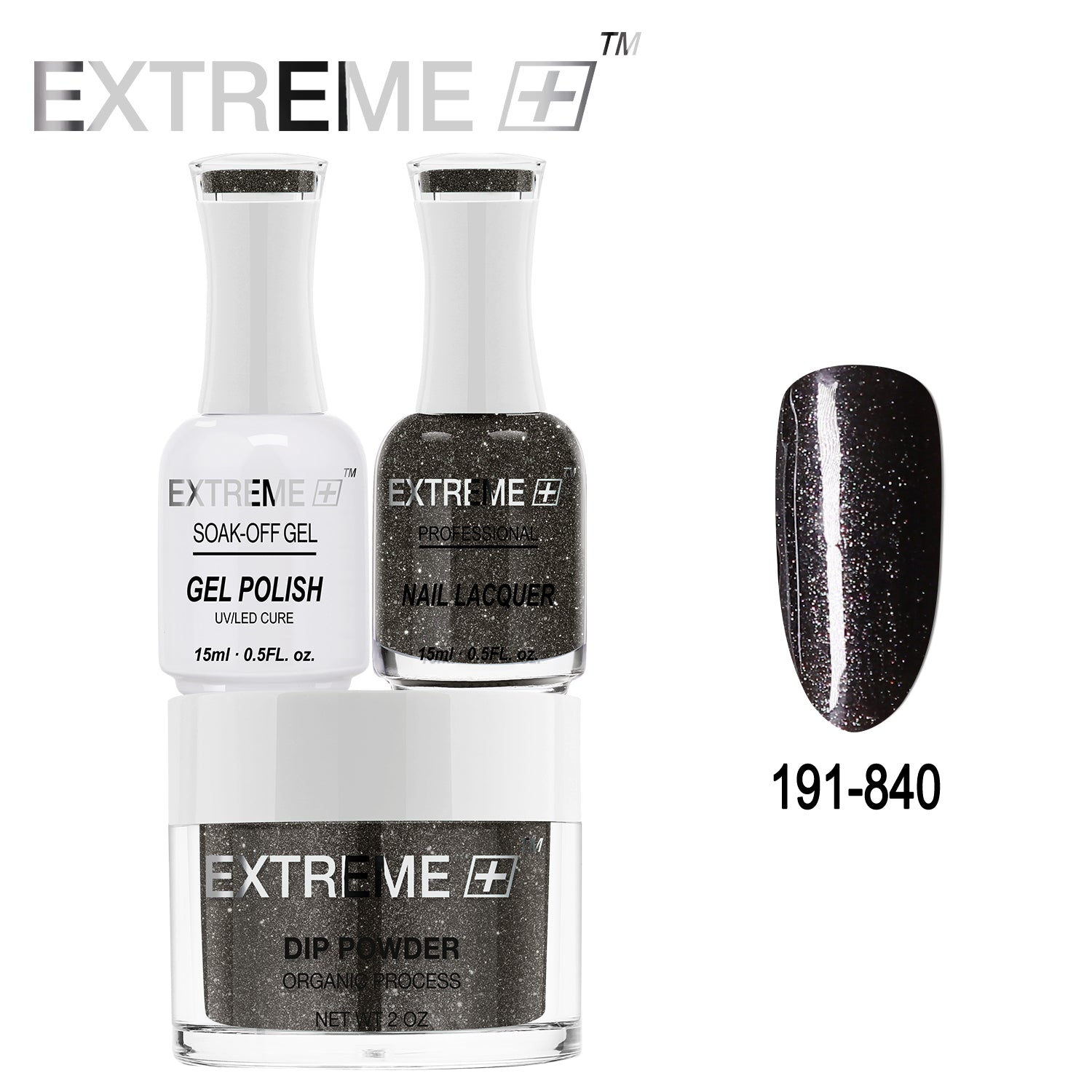 Bộ Combo 3 trong 1 EXTREME+ All-in-One - Bột Nhúng, Sơn Gel và Sơn Móng #191