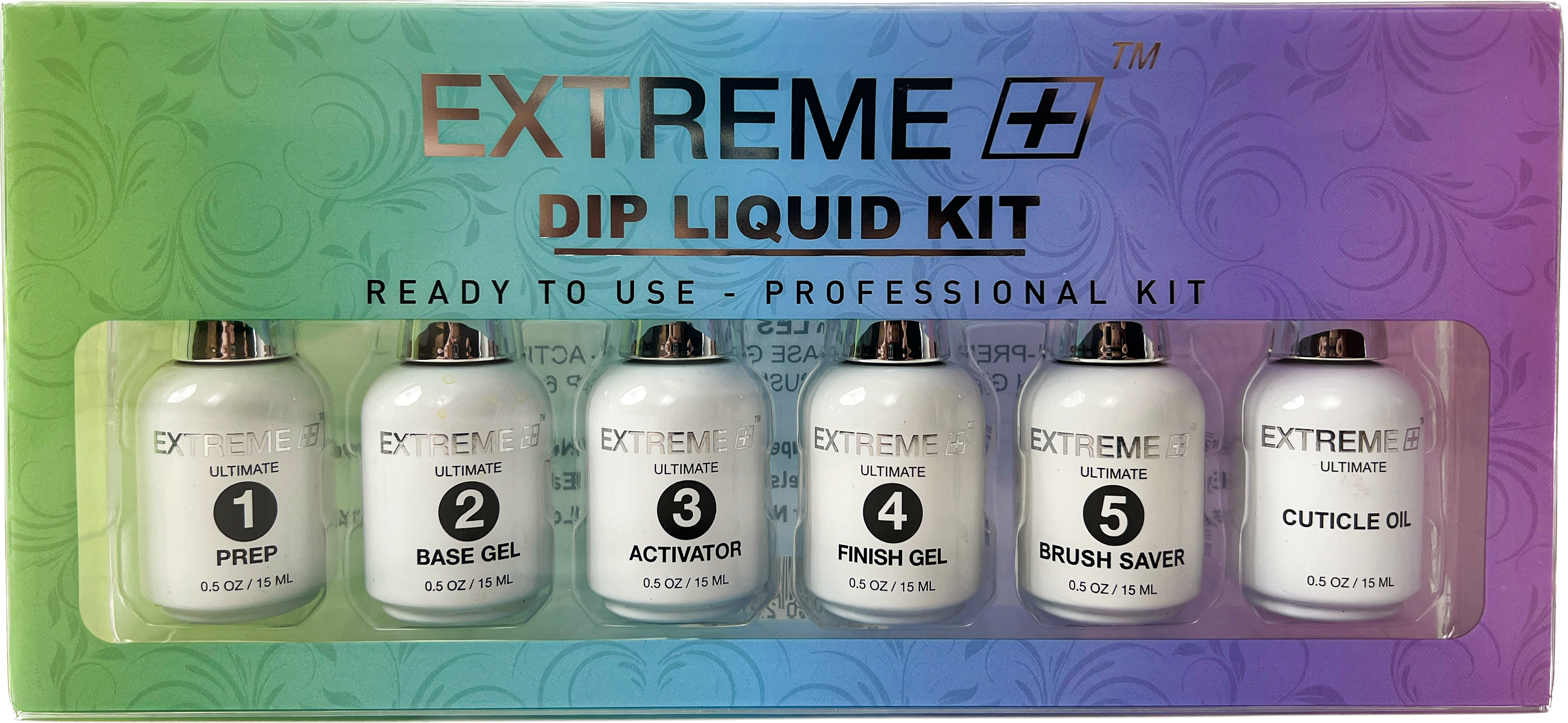 EXTREME+ Dip Liquid Kit - Sẵn sàng sử dụng - Bộ chuyên nghiệp (6 bước)