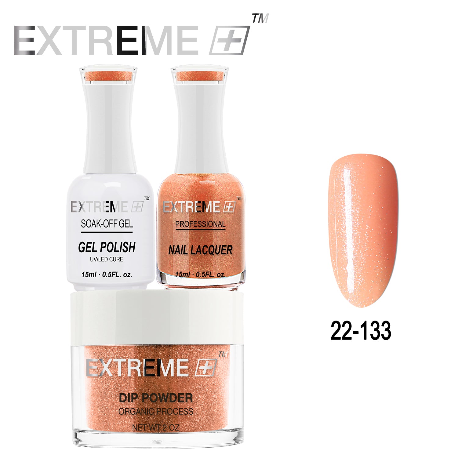 Bộ Combo 3 trong 1 EXTREME+ All-in-One - Bột Nhúng, Sơn Gel và Sơn Móng #022