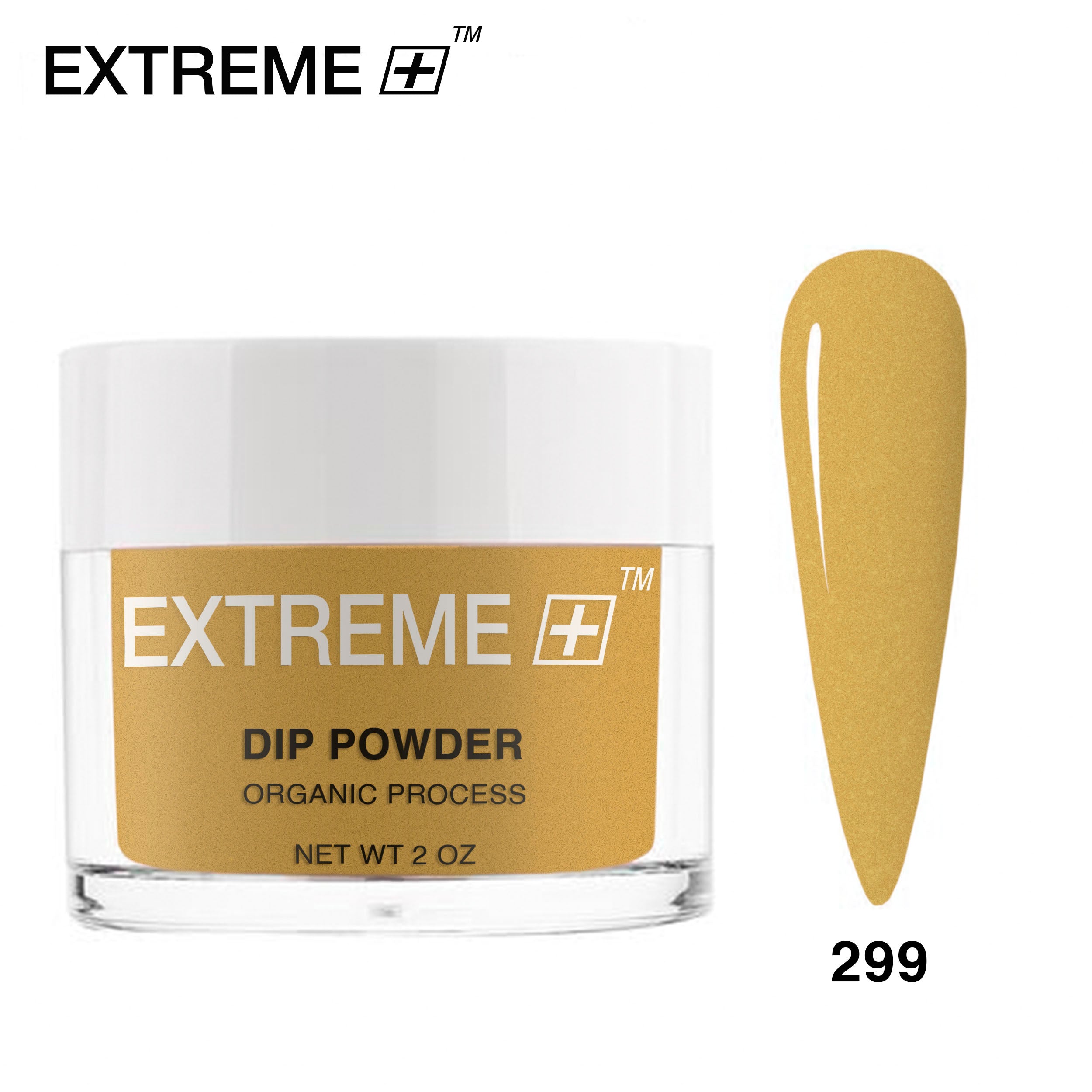 EXTREME+ Dipping Powder 2 oz - #299 Gold Emeral