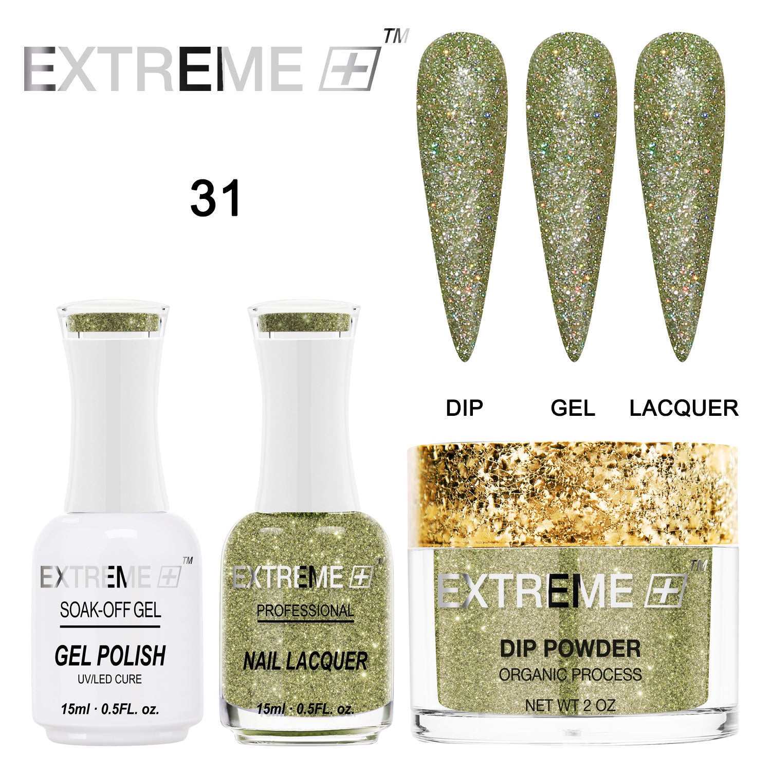 Bộ combo EXTREME+ 3 trong 1 - Holo Chrome - #031