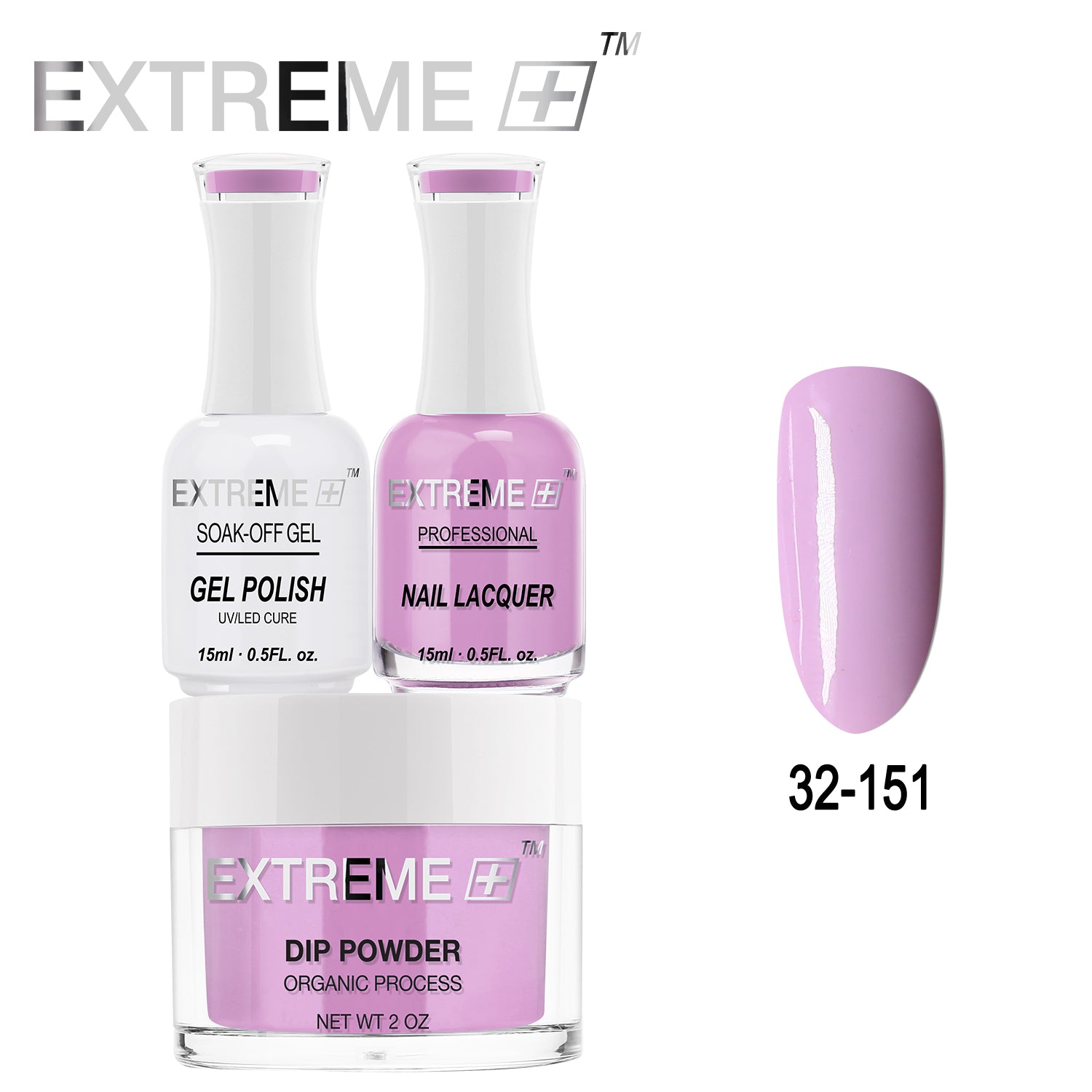 Bộ Combo 3 trong 1 EXTREME+ All-in-One - Bột Nhúng, Sơn Gel và Sơn Móng #032