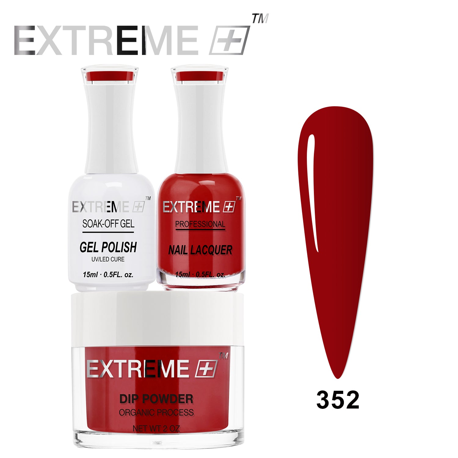 Bộ Combo EXTREME+ 3 trong 1 - Gel, Sơn mài &amp; Nhúng - #352