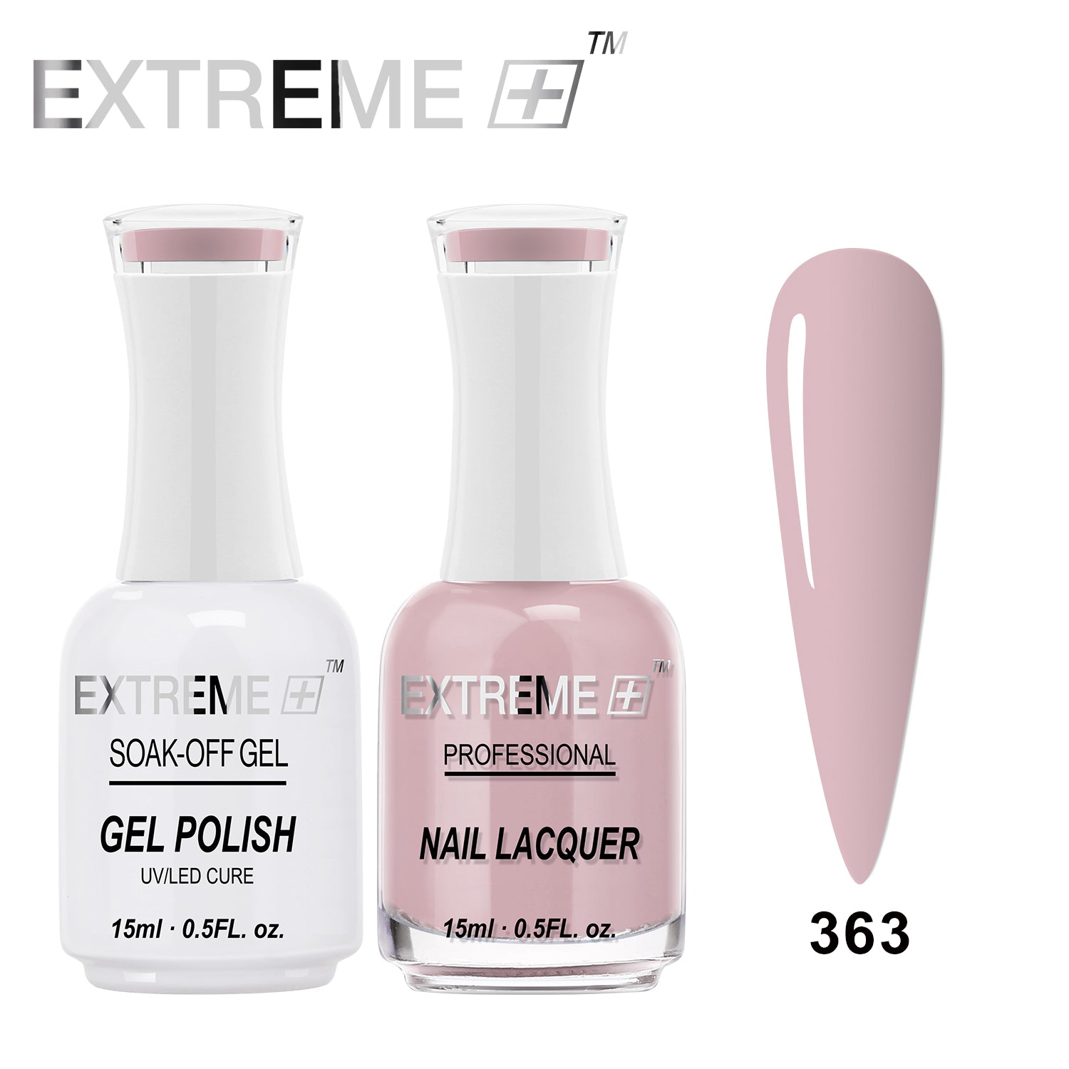 Sơn mài kết hợp gel EXTREME+ (Bộ đôi) - #363 