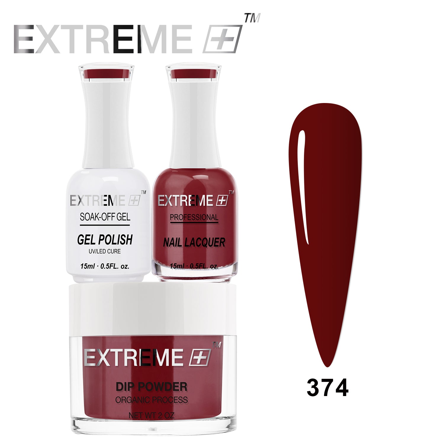 Bộ Combo EXTREME+ 3 trong 1 - Gel, Sơn mài &amp; Nhúng - #374