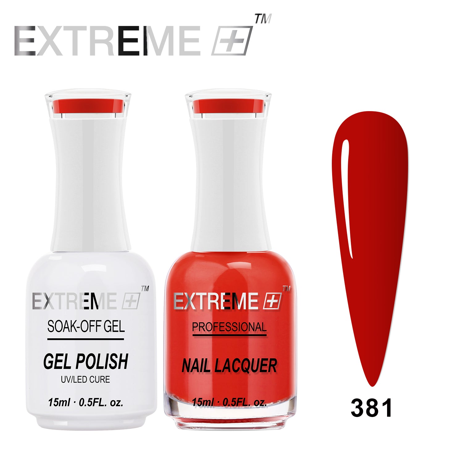 Sơn mài kết hợp gel EXTREME+ (Bộ đôi) - #381 