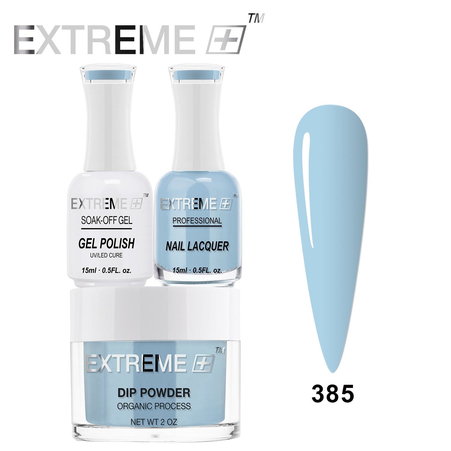 Bộ Combo EXTREME+ 3 trong 1 - Gel, Sơn mài &amp; Nhúng - #385