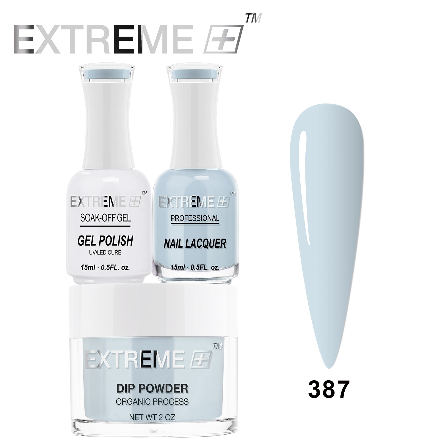 Bộ Combo EXTREME+ 3 trong 1 - Gel, Sơn mài &amp; Nhúng - #387