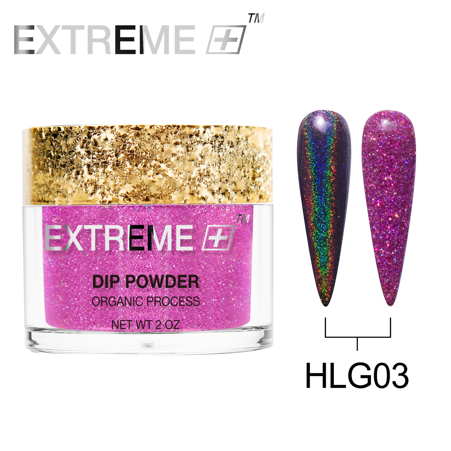 EXTREME+ Bột Nhúng Chrome Holo - #003