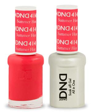 DND - Gel &amp; Lacquer #414 Summer Hot Pink