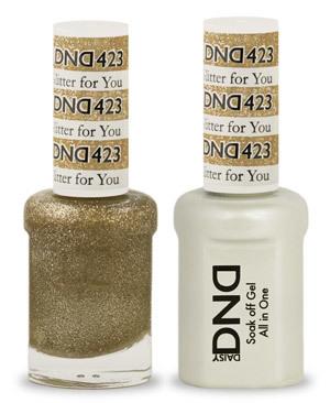 DND - Gel &amp; Lacquer #423 Glitter for You