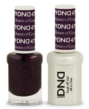 DND - Gel &amp; Lacquer #479 Queen of Grape