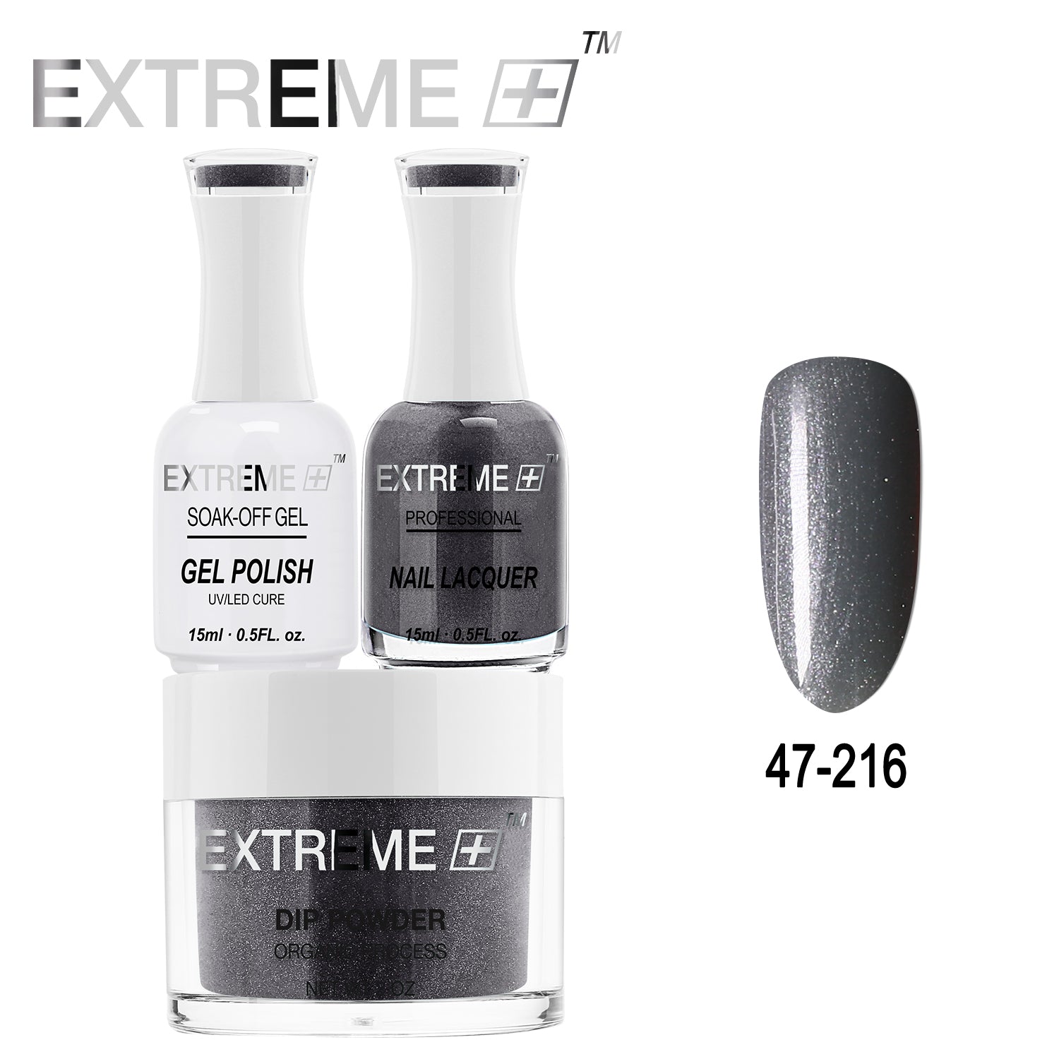 Bộ Combo 3 trong 1 EXTREME+ All-in-One - Bột Nhúng, Sơn Gel và Sơn Móng #047