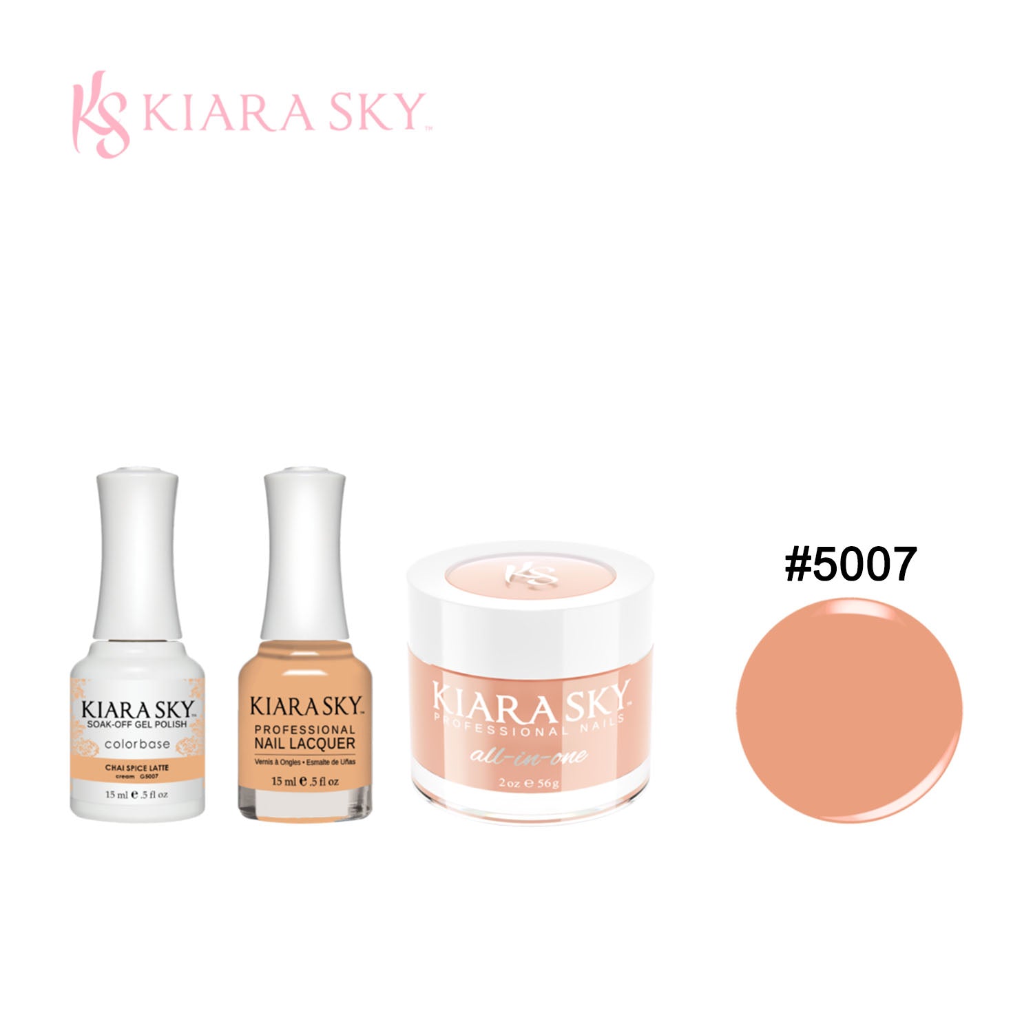 Kiara Sky All-in-One Trio - 5007 Chai Spiced Latte