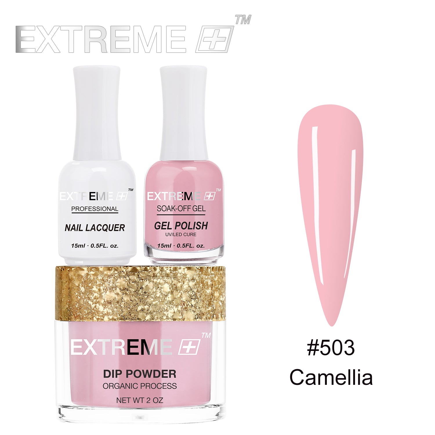 EXTREME+ Dip Powder 3 TRONG 1 #503