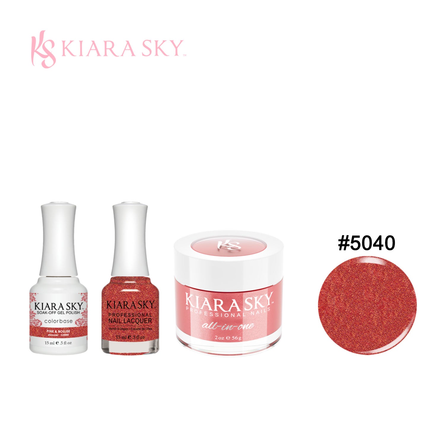 Kiara Sky All-in-One Trio - 5040 Pink &amp; Boujee