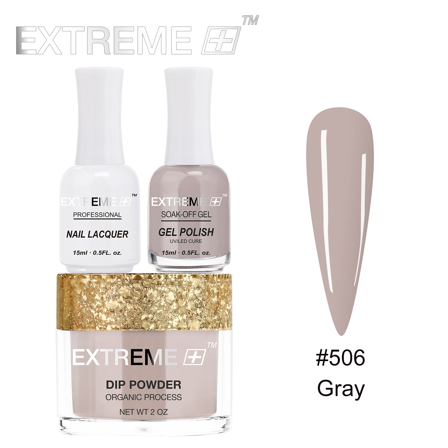 EXTREME+ Dip Powder 3 TRONG 1 #506