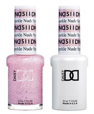 DND - Gel &amp; Lacquer # 511 Nude Sparkle