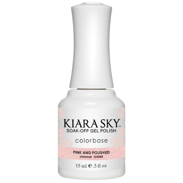 Kiara Sky ALL-In-One Gel - G5045 HỒNG VÀ ĐÁNH BÓNG