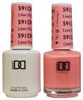 DND - Gel &amp; Lacquer #591 Linen Pink