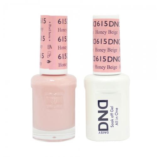 DND - Gel &amp; Lacquer # 615 Honey Beige