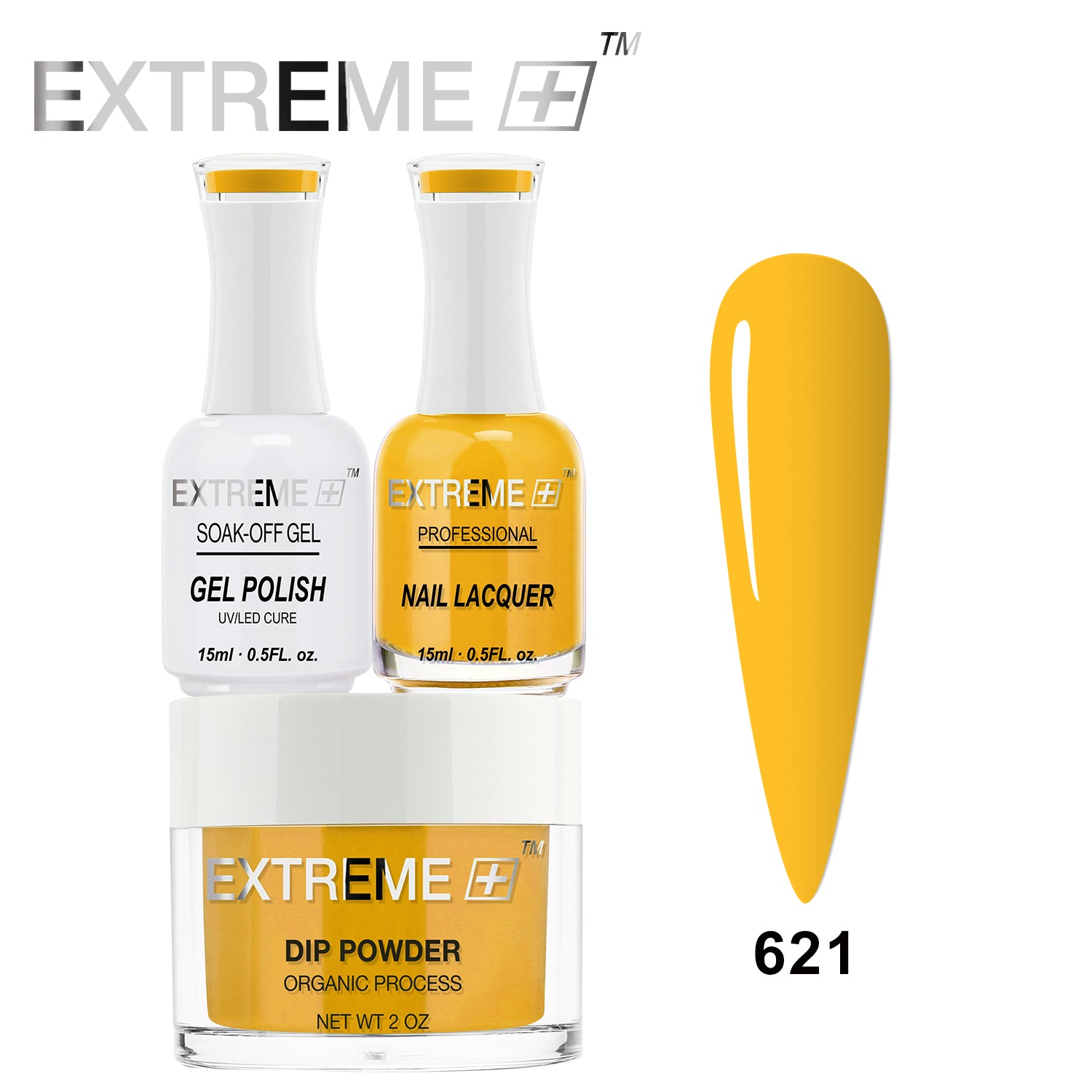 Bộ Combo EXTREME+ 3 trong 1 - Gel, Sơn mài &amp; Nhúng - #621