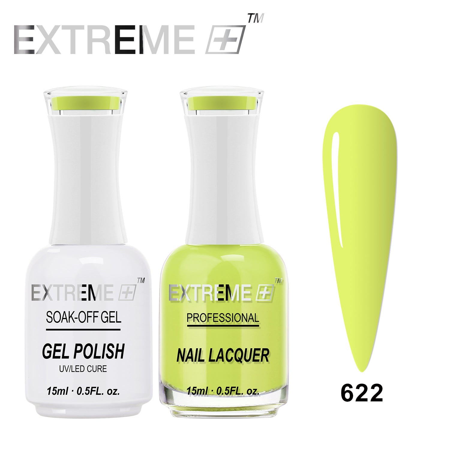 Sơn mài kết hợp gel EXTREME+ (Bộ đôi) - #622 