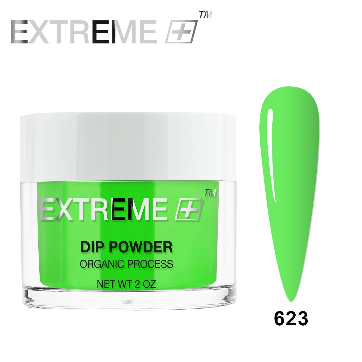 EXTREME+ Dipping Powder 2 oz - # 623 Bio Green