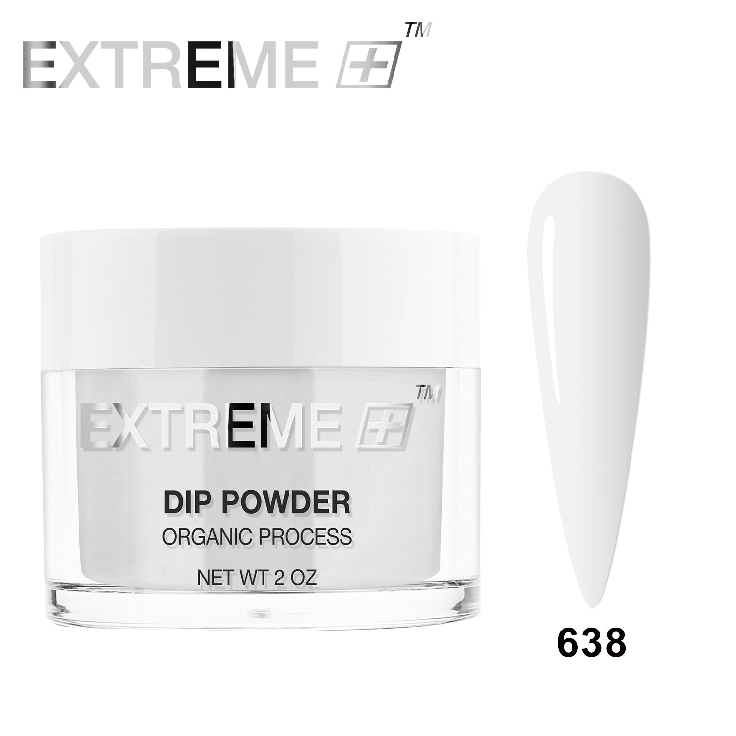 EXTREME+ Dipping Powder 2 oz - #638 Crown - Trắng Mỹ